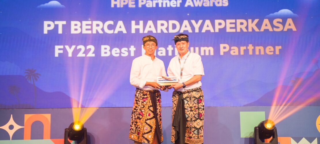 Berca Hardayaperkasa Berhasil Raih 3 Penghargaan di HPE Partner Awards 2023